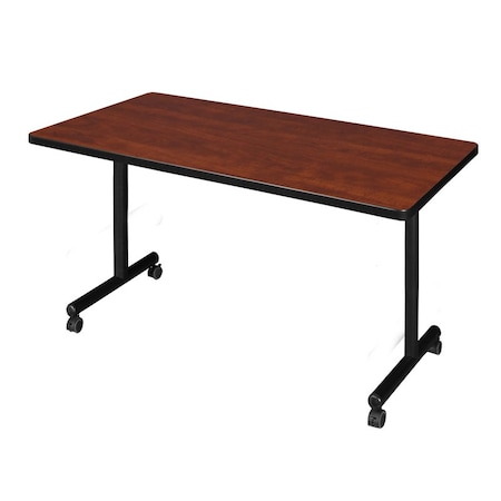 Kobe Rectangle Training Table, 48" W, 29" H, Laminate Top, Cherry MKTRCC4830CH